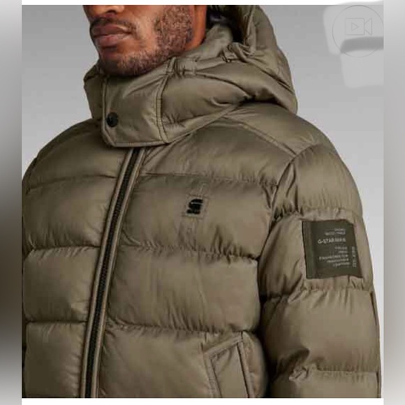 G-STAR RAW • G-WHISTLER PADDED HOODED JACKET - Picture 5 of 11